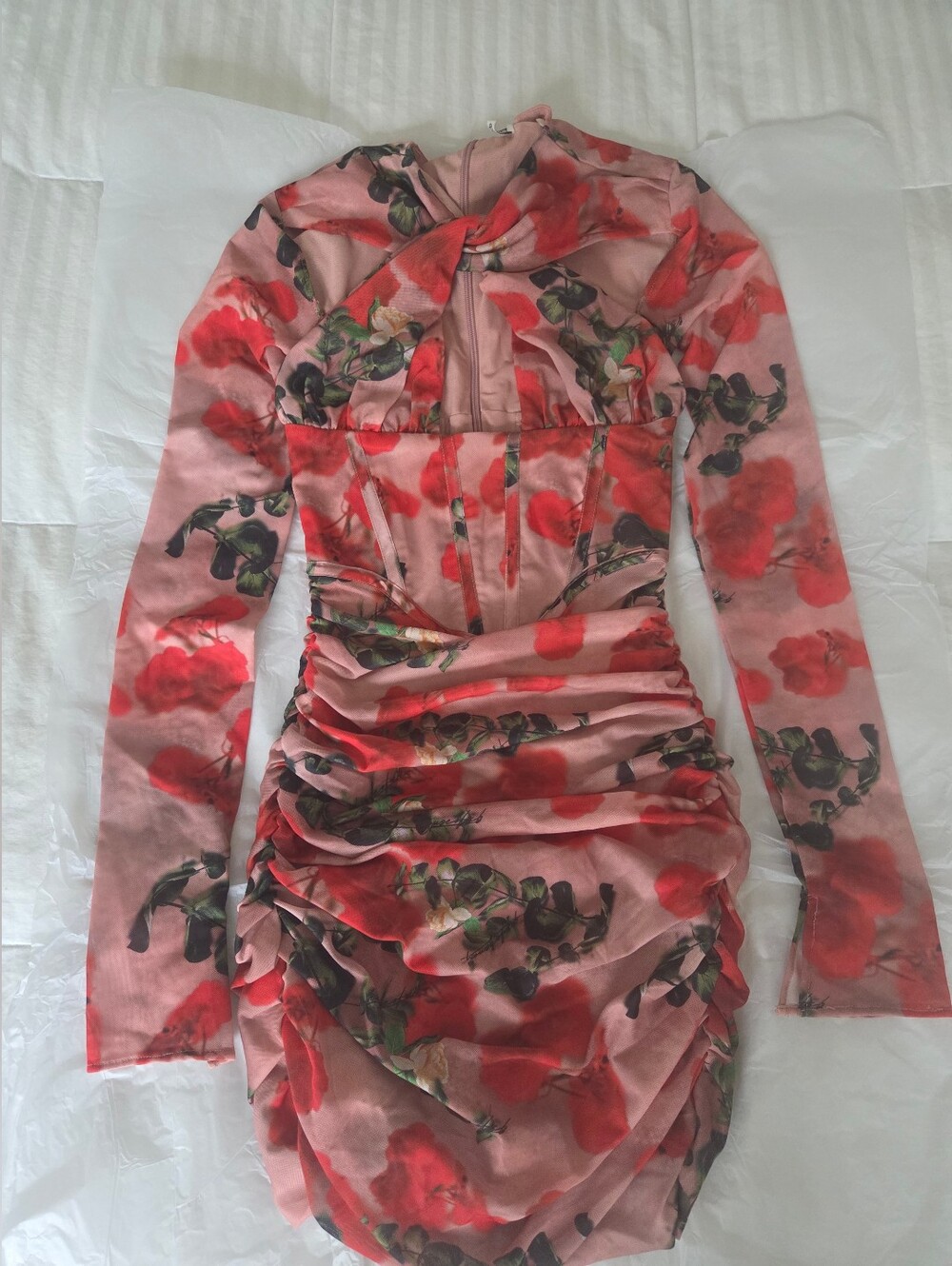 Rose Print 'Adanna' House of CB- XS - Picture 8 of 16